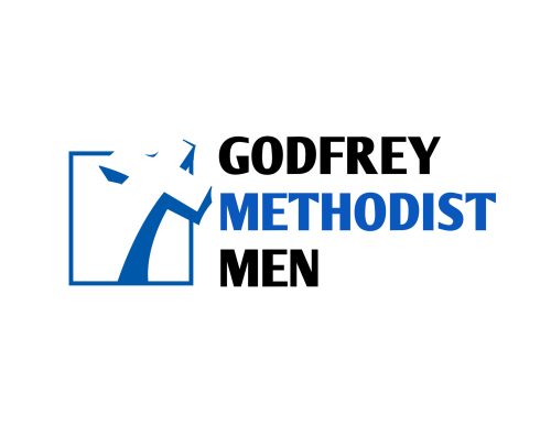 GODFREY METHODIST MEN LOGO